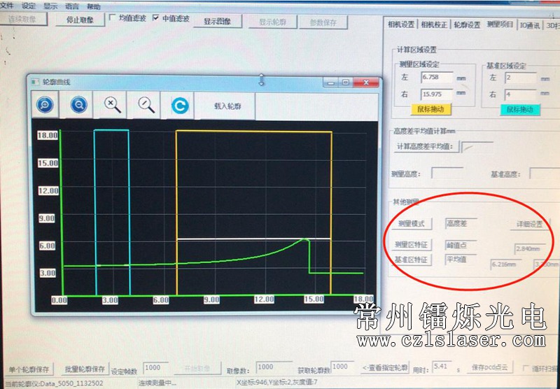手機后蓋高度檢測